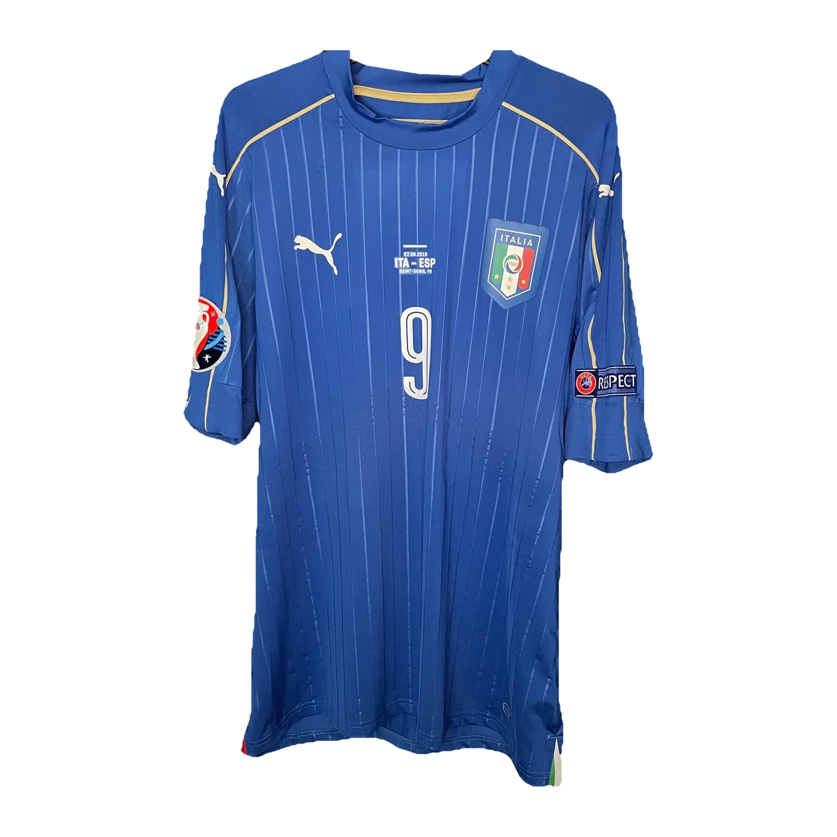 Italien 2016 · Pellè 9, Vorderseite