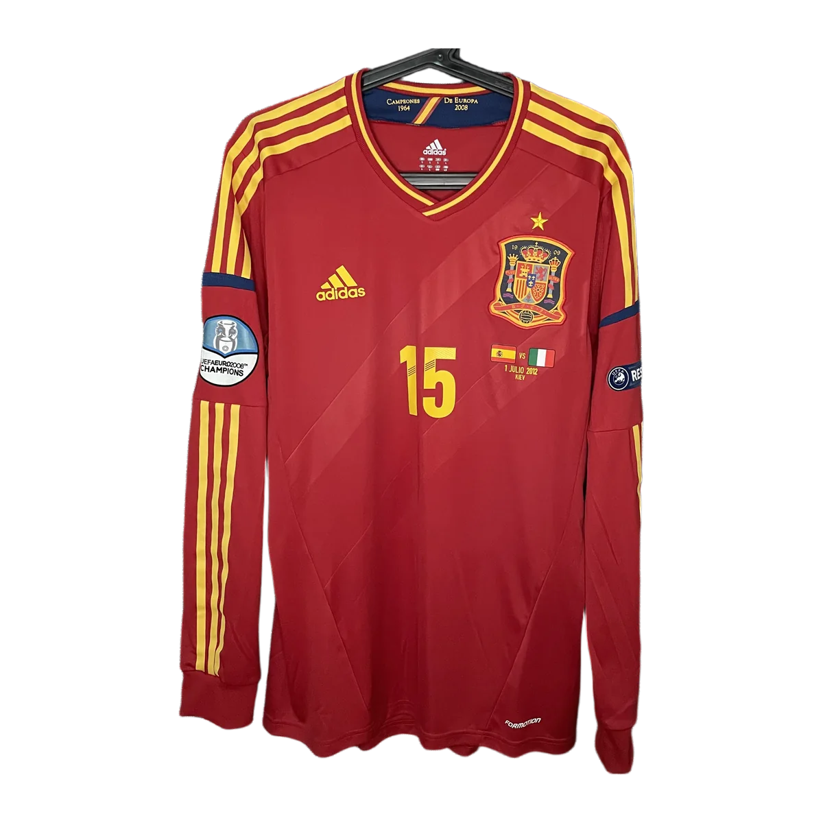 Espagne 2012 · Ramos 15, Devant