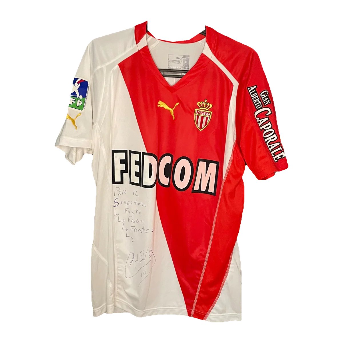 AS Monaco FC 2004/05 · Chevanton 10, Vorderseite