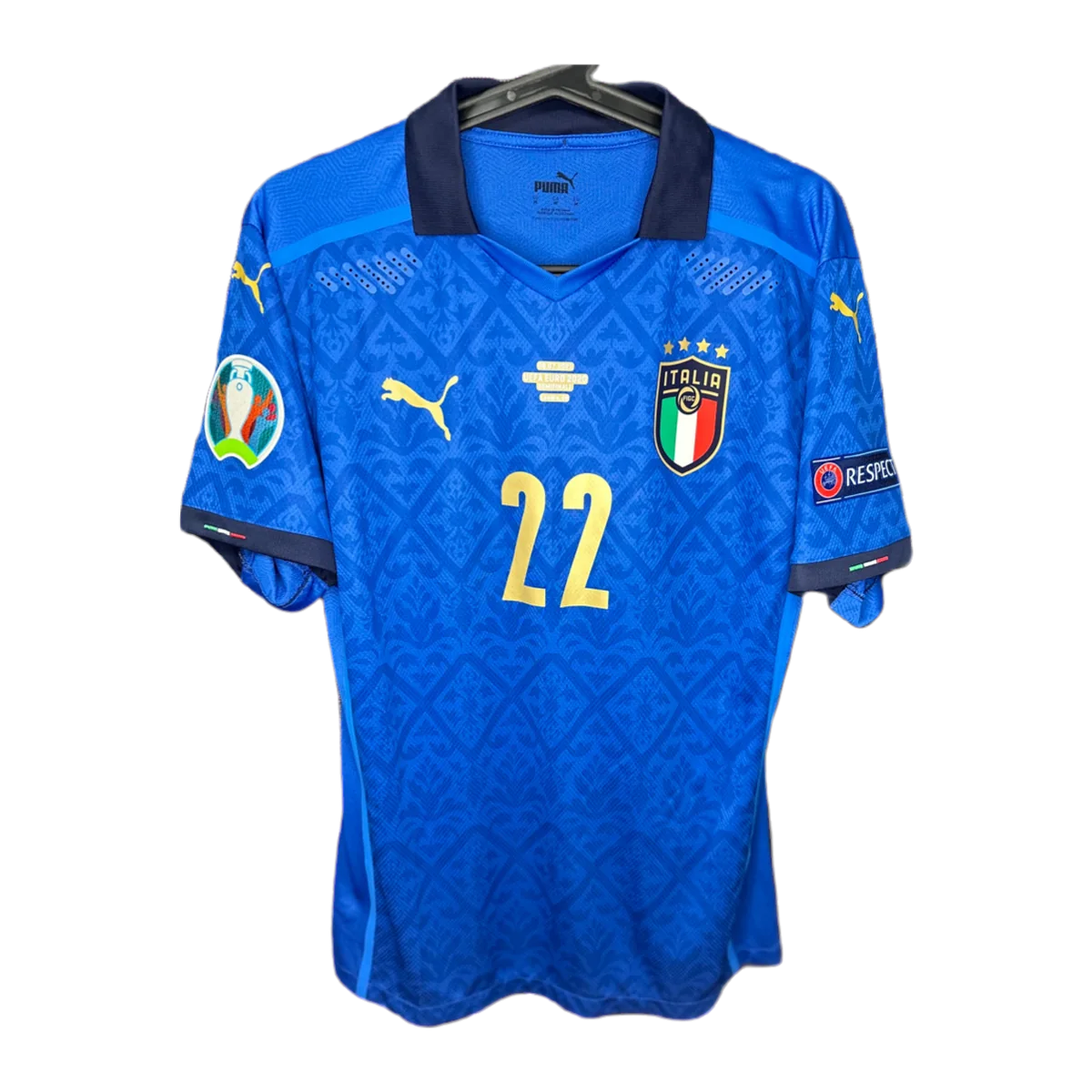 Italie 2021 · Raspadori 22, Devant