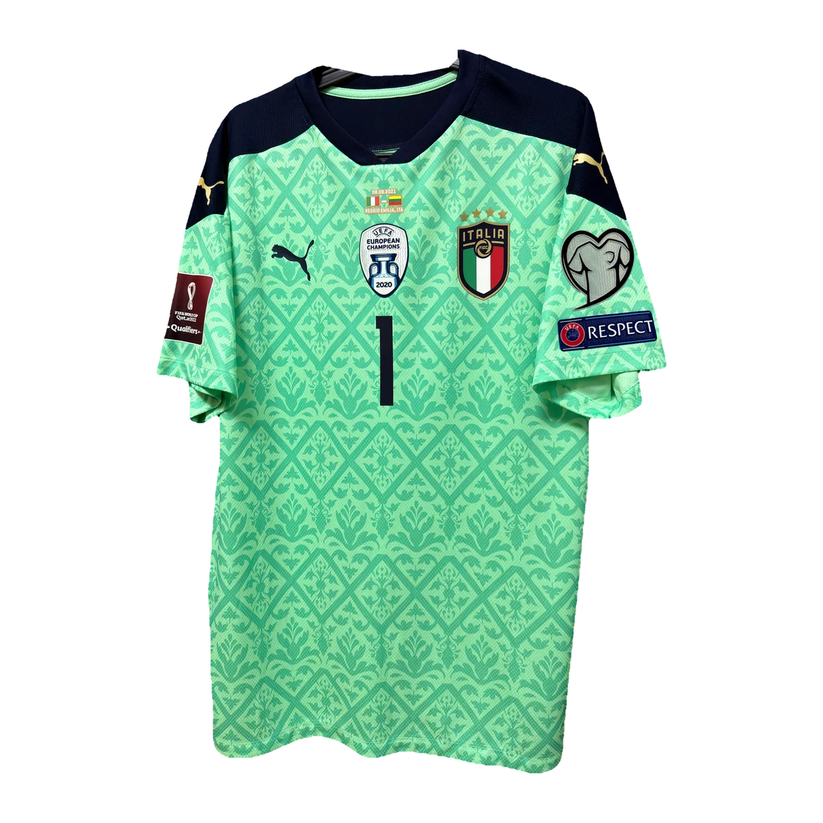 Italien 2021/22 · Sirigu 1, Vorderseite