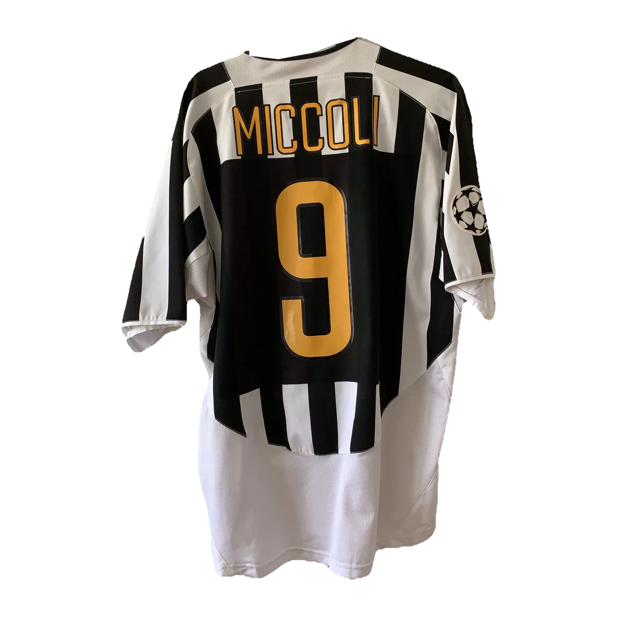 Juventus FC 2003/04 · Miccoli 9, Rückseite