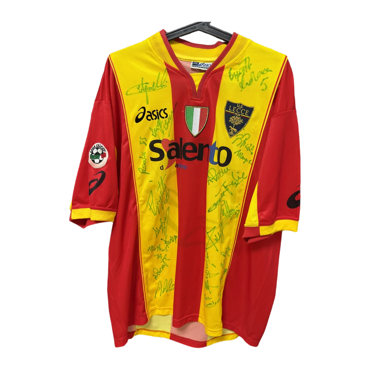 U.S. Lecce 2002/03 · Camisa 6, Devant
